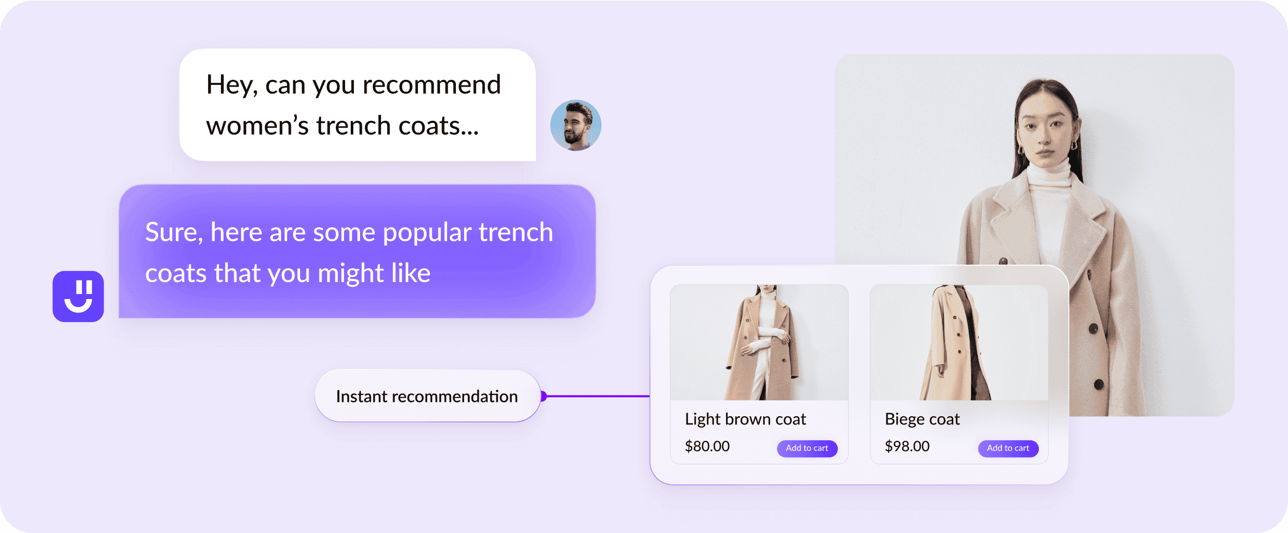 Shop from chat